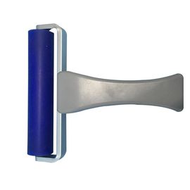 Winylowo-silikonowa guma do pomieszczeń czystych Tacky Roller Plastikowy uchwyt Rama ze stopu aluminium