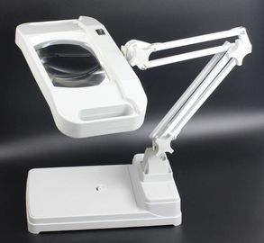 Duża soczewka podświetlana lampa powiększająca Rozmiar źródła LED na biurko 177 mm X 113 mm
