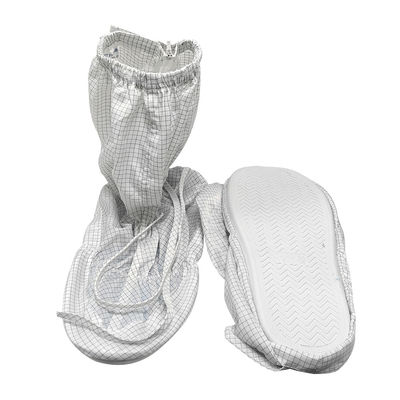 Buty ESD Antystatyczne Biały 5mm Pas tkanina ESD Buty bezpieczeństwa czystości