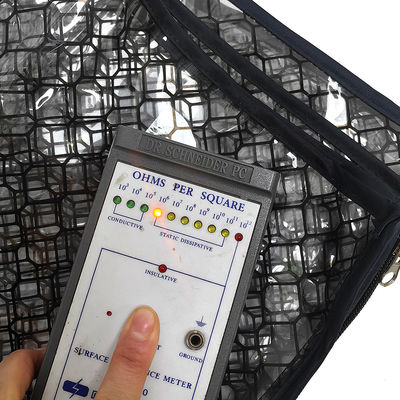 Wysokiej jakości antystatyczna pokrywa sieci PVC ESD SMT pokrywa magazynów PCB odpowiednia do 355x320x563mm