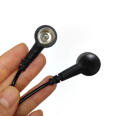 ESD antystatyczny drut uziemieniowy PU Czarny prosty drut PU 30,5CM dla matki ESD z obydwoma końcami 10MM