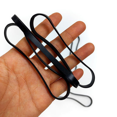 104 X 4 X 1,5 mm Czarny antystatyczny przewodzący pas silikonowy ESD dla elementów elektronicznych