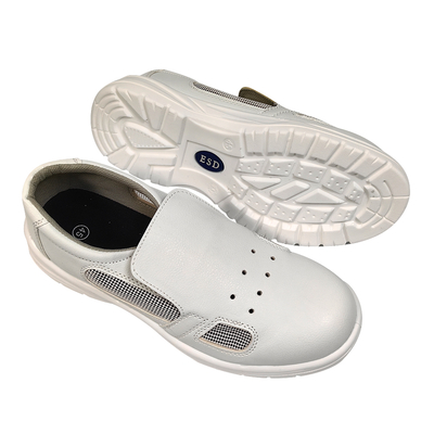 ESD Bezpłaszczeniowe, oddychające buty z oczelonymi palcami