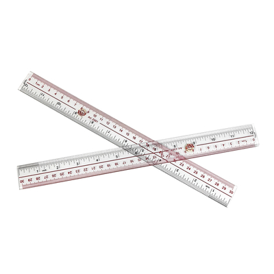 30cm Przezroczysta plastikowa linijka ESD antystatyczna