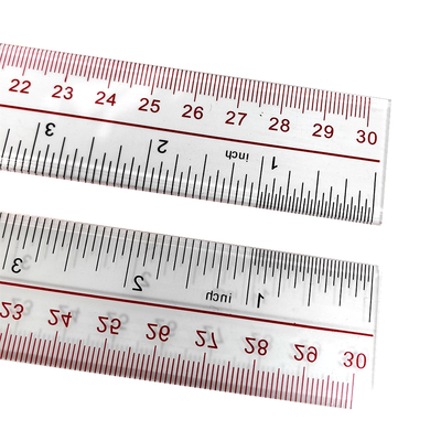 30cm Przezroczysta plastikowa linijka ESD antystatyczna