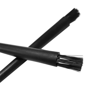 ESD Antystatyczna szczotka Małe włókna węglowe Przemysłowe czyszczenie Antystatyczna szczotka