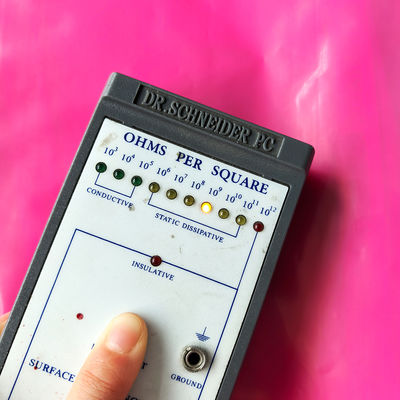 250X350MM PE Różowa Antystatyczna Samozamykająca Torba Ekranująca