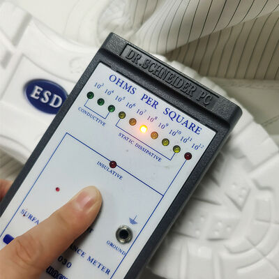 Białe buty ochronne ze stalowym noskiem, antystatyczne ESD do odzieży roboczej przemysłowej