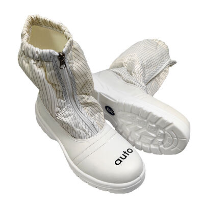 Białe antystatyczne ESD gąbkowe buty kompozytowe