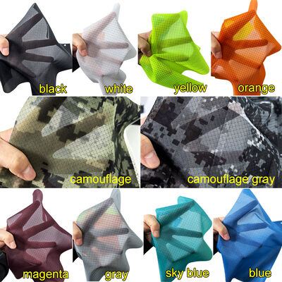 Kolorowy wzór diamentowy antystatyczna dzianina ESD dla odzieży roboczej przemysłowej