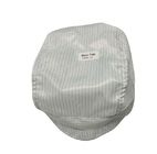 Trwała bezpieczna męska czapka ESD W Regulacja rozmiaru siatki W Bezpyłowa tkanina poliestrowa na rzepy