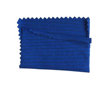 ESD Knitting bawełna antystatyczna tkanina na koszulkę polo T Shirt czarny niebieski czerwony Blue
