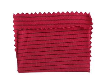 ESD Knitting bawełna antystatyczna tkanina na koszulkę polo T Shirt czarny niebieski czerwony Blue