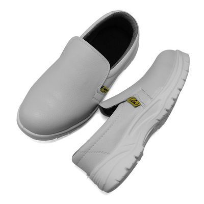 Cleanroom ESD Antystatyczne białe stalowe noski Oddychające buty ochronne ESD Antystatyczne buty