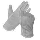 Rękawice antystatyczne z antystatycznymi paskami z PU, powlekane na dłoni, do pomieszczeń czystych