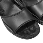 Antystatyczne czarne sandały ze skóry PU Cleanroom ESD