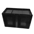 Czarne tłoczone plastikowe pojemniki Esd antystatyczne 600x400x330mm