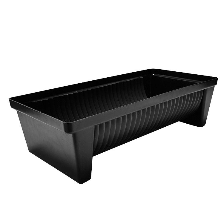 Laboratorium czystych pomieszczeń SMT PCB Arc Ring ESD Plastikowe tacki Pudełko 26 Slot Składowa półka Wstaw płyta Taczka antystatyczna