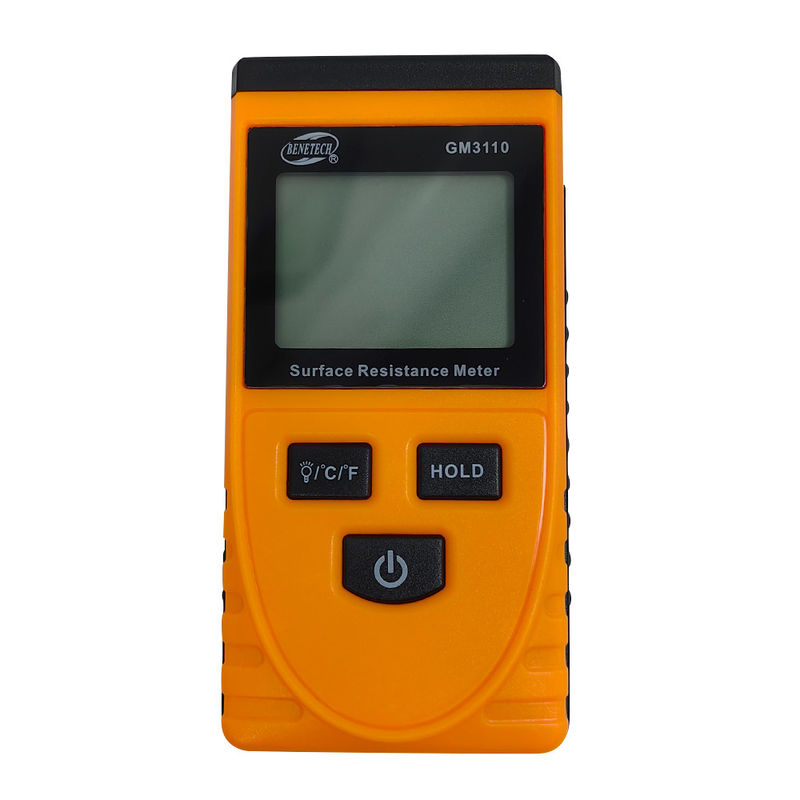 GM3110 Tester odporności powierzchniowej wysokiej precyzji przenośny tester odporności izolacyjnej elektrostatyczny detektor