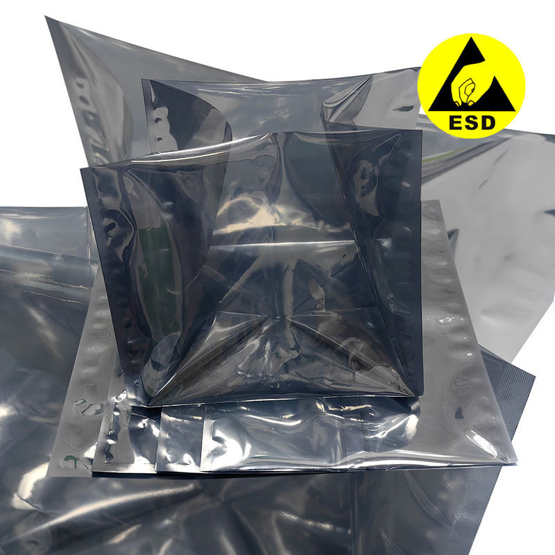 Duży, trójwymiarowy worek zabezpieczający przed wilgocią, ESD, worek plastikowy zabezpieczający przed statyką