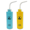 Żółty nadruk HDPE Plastikowa antystatyczna Bezpieczna butelka do dozowania ESD Zastosowanie przemysłowe