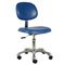 Przemysłowe wygodne krzesła bezpieczne ESD Kolor skóry PU Czarny lub niebieski podłokietnik Opcjonalnie