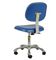 Przemysłowe wygodne krzesła bezpieczne ESD Kolor skóry PU Czarny lub niebieski podłokietnik Opcjonalnie