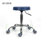 Krzesła antystatyczne ESD PU, bezpyłowe, niebieskie, regulowana wysokość
